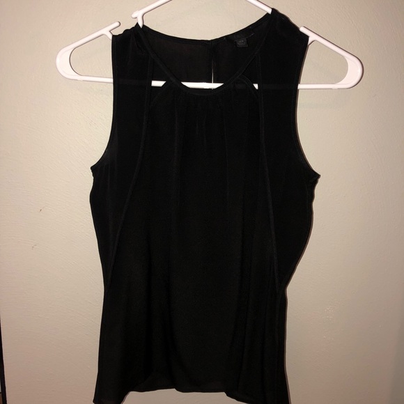 Banana Republic Tops Br 0 Silk Cutout Shell Poshmark